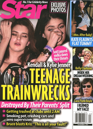 Illustration for article titled This Week in Tabloids: Kylie & Kendall Are Your New Teen Trainwrecks